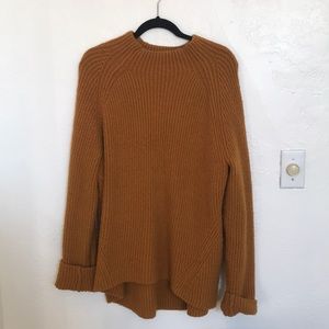 Cozy Large Mustard Madewell Sweater